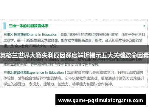 英格兰世界大赛失利原因深度解析揭示五大关键致命因素